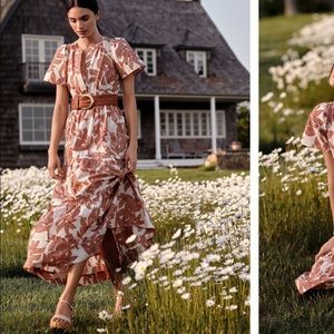 Anthropologie Somerset Cotton Maxi in Large Petite